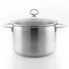 Chantal Induction 21 Steel 8 qt. Stock Pot w/ Glass Lid and Steamer Insert - 2 of 4