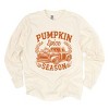 Simply Sage Market Pumpkin Spice Season Truck Distressed Garment Dyed Long Sleeve - 2 of 4