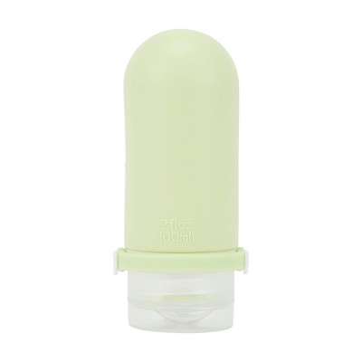 Unique Bargains Portable Leak-proof Strap Silicone Pump Bottle 1 Pc