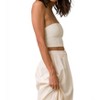 Women's Presley Bandeau Top - line and dot - 4 of 4