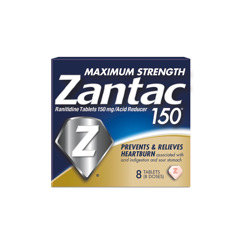 UPC 681421031028 product image for Zantac 150mg Acid Reducers - 8ct | upcitemdb.com