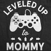 Maternity Leveled Up To Mommy T Shirt Cute Pregnancy Video Game Tee - Crazy Dog Maternity T Shirt - 2 of 4