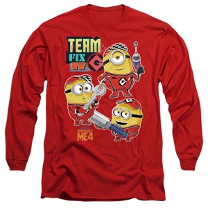 Men’s Despicable Me 4 Team Fix It Long Sleeve T-Shirt - 1 of 4