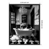 Amanti Art Penguin Spa Day by Niky Rahner Framed Canvas Wall Art - 3 of 4