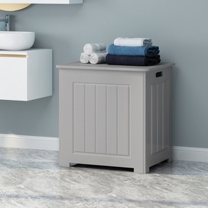 KTMBDW Storage Laundry Hamper, 20 x 15.7 x 20 Inches Easy Assembly Gray - 1 of 4