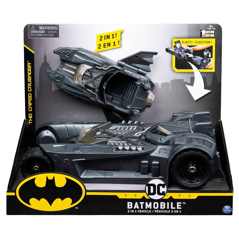Batman Batmobile and Batboat 2-in-1 Transforming Vehicle, 3 of 9