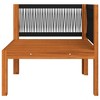 vidaXL Patio Corner Sofa with Cushions Solid Acacia Wood - 4 of 4