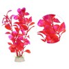 Unique Bargains Plastic Artificial Water Plants Aquarium Decorations Red 7.28" Heigh 1 Pc - 3 of 4