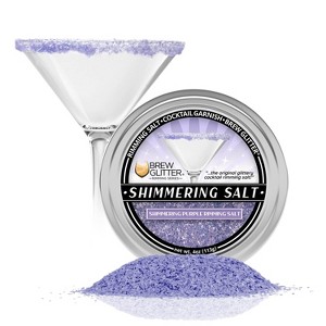 Brew Glitter Colorful Cocktail Rimming Glitter Salt Series (1x 4oz Tin) - 1 of 4