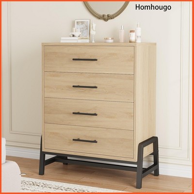 4 Dresser for Bedroom, 38.6" Tall Dresser, Tall Drawer with Storage Freestanding, Closet Storage Chest