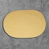 Colonial Mills Boca Raton - Pale Banana 6 Ft x9 Ft Oval Rug Indoor/Outdoor 100% Polypropylene - 2 of 3