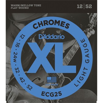 D'Addario ECG25 Chromes Light Electric Guitar Strings