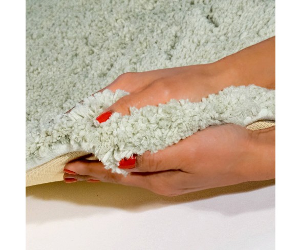 Paradise Memory Foam Bath Rug Set 3pc Soft Sage - Chesapeake