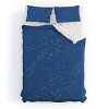 Deny Designs Camilla Foss Northern Sky Duvet Cover and Pillow Shams Blue - 2 of 4