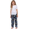 The Polar Express Pajamas Kids Hot Coco Golden Ticket Lounge PJ Pants - 2 of 4