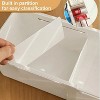 LunaLulinlk Multifunctional Drawer Fit Storage Bin Adjustable Kitchen Storage Organizer Storage Bin - 2 of 4