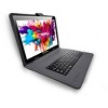 LINSAY 10.1" OCTA CORE 128GB STORAGE ANDROID 14 BUNDLE with DESIGNER CLOTH KEYBOARD CASE and STYLISH COMPACT BACKPACK and PEN STYLUS - 2 of 4