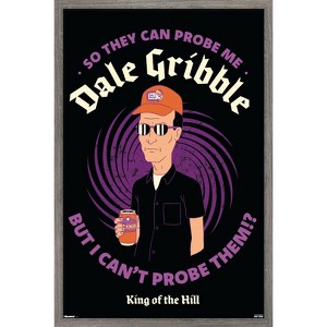 Trends International King of the Hill (2025) - Dale Gribble Probe Framed Wall Poster Prints - 1 of 4