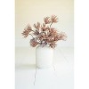 Soft Gold Spiky Floral Stem 38.5"H EVA Foam & Wire Botanical Accent – Flexible Faux Bloom (Set of 6) by Kalalou - 2 of 3
