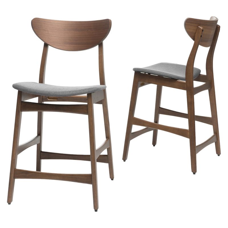 Set of 2 24" Gavin Counter Height Barstool - Christopher Knight Home, 1 of 11