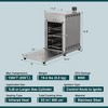 GASPRO 1500℉ Professional Propane Infrared Steak Grill, Quick Cooking Portable Steak Broiler for Meat, Seafood, Veggies and More | Stainless Steel - 2 of 4