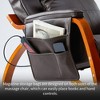 DOMETOUR MASSAGE Comfortable Relax Rocking Chair Brown - 2 of 4