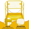 Forklift Safety Cage 36"x36" for 1 or 2 People, Forklift Man Basket 1200 Lbs, Foldable Forklift Work Platform for Changing Lights, Painting, Roof - 2 of 4