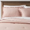 Cotton Linen Chambray Comforter & Sham Set - Threshold™
 - 2 of 4