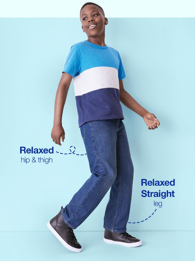 Kids best sale jeans target