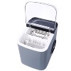 Racxily Portable Ice Machine , Quiet (<50dB), Transparent Lid,Self-Cleaning, 6Min 9 Cubes, 26lbs/Day Compact Size, Ideal for Home/Kitchen Use - 2 of 4