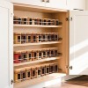 6Pcs 10 oz Large Spice Jars with Labels, Glass Spice Jars with Bamboo Lids for Kitchen Starter - 4 of 4