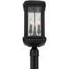 Trumbull 3-Light Mystic Black Outdoor Post Lantern - 4 of 4