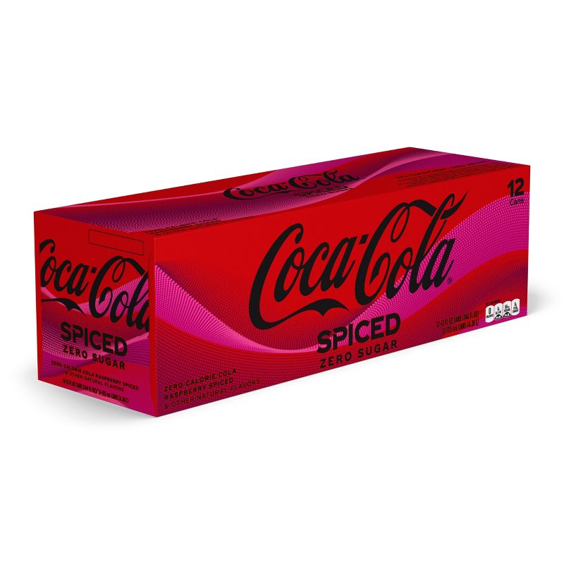 Coca-Cola Spiced Zero Sugar - 12pk/12 fl oz Cans, 3 of 9