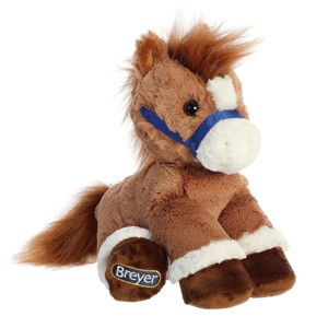 Aurora Small Bridle Buddies Chestnut Horse Breyer Exquisite Stuffed Animal Brown 8.5" - 1 of 4