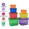 7-PCS Portion Control Containers Kit with Guides, Tracker, Planner & Recipes - 3 of 4