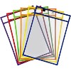 SCRIBBLEDO Colored Dry Erase Pocket Sleeves Pack of 6 - 2 of 4