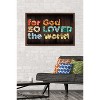 Trends International David Bowman - John 3:16 Framed Wall Poster Prints - 2 of 4