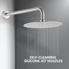 PROOX 2-Handle 2-Spray Round High Pressure Shower Faucet with 10 in. Rain Shower Head - 3 of 4