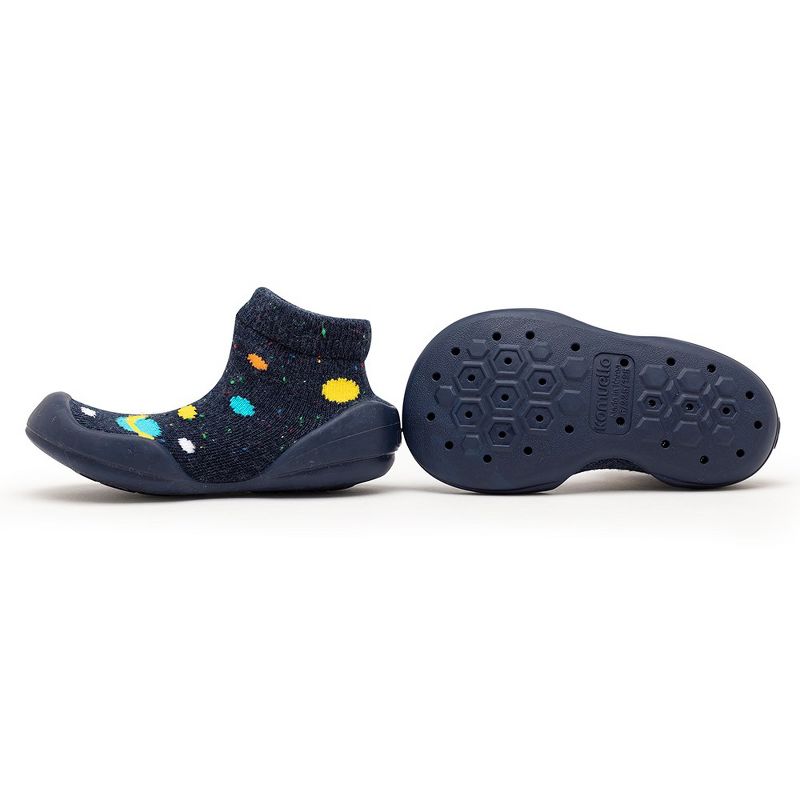 Komuello Baby Boy First Walk Sock Shoes Galaxy, 3 of 10