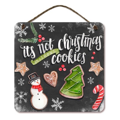 Courtside Market Baking Spirits Bright II 12x12 Hanging Artboard with Twine
