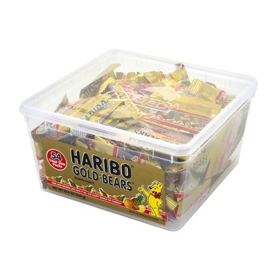 Haribo Gold Gummy Bears Snack-size Packs - 22.8oz/54ct : Target