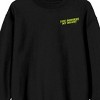 The Exorcist You Possess My Heart Crew Neck Long Sleeve Black Adult Sweatshirt - 2 of 4