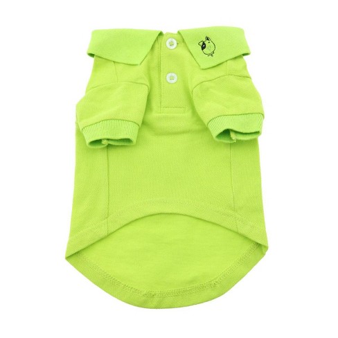 Doggie Design Solid Dog Polo Shirt - Green Flash : Target