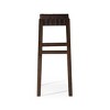 Maven Lane Emerson Rustic Backless Vegan Leather Bar Height Bar Stool - 4 of 4