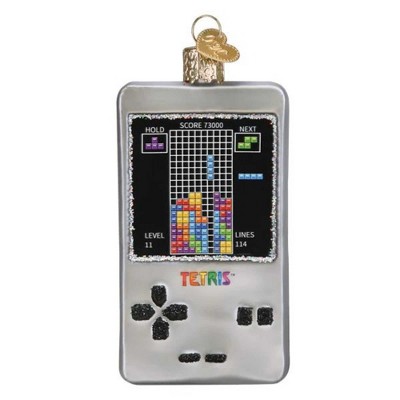 Old World Christmas 4.0 Inch Tetris™ Puzzle Game Tree Ornaments
