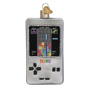 Old World Christmas 4.0 Inch Tetris™ Puzzle Game Tree Ornaments - 1 of 3