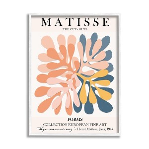 Stupell Industries Classical Matisse Painting Cut Out Forms Traditional Abstract - 1 of 4