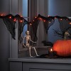 9' Incandescent Gauze Garland Halloween Orange String Lights - Hyde and EEK! Boutique™ - 2 of 3