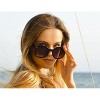 grinderPUNCH Oversized Sunglasses For Women Round Circle Oversized Mod Fashion 2 Pack - 4 of 4