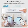 Costway 8800 BTU (14000 BTU ASHRAE) Portable Air Conditioner 4-in-1 Air Cooler w/ APP & WiFi Smart Control - 3 of 4